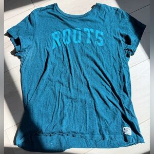 Roots Teal Heather T-Shirt